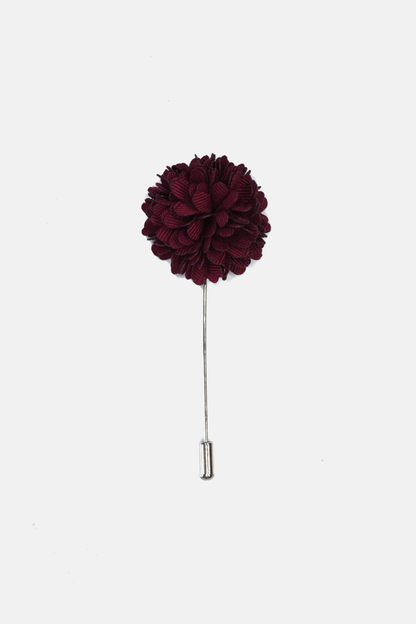 Assorted Satin Floral Lapel Pin