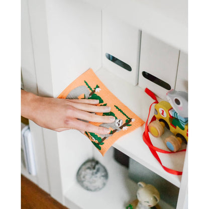 Sybil Sloth Swedish Dishcloth