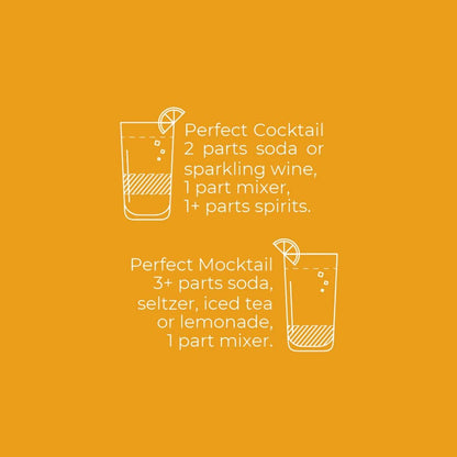 Moscow Mule (Ginger & Lime) Natural Cocktail and Mocktail Mixer, 16 fl oz