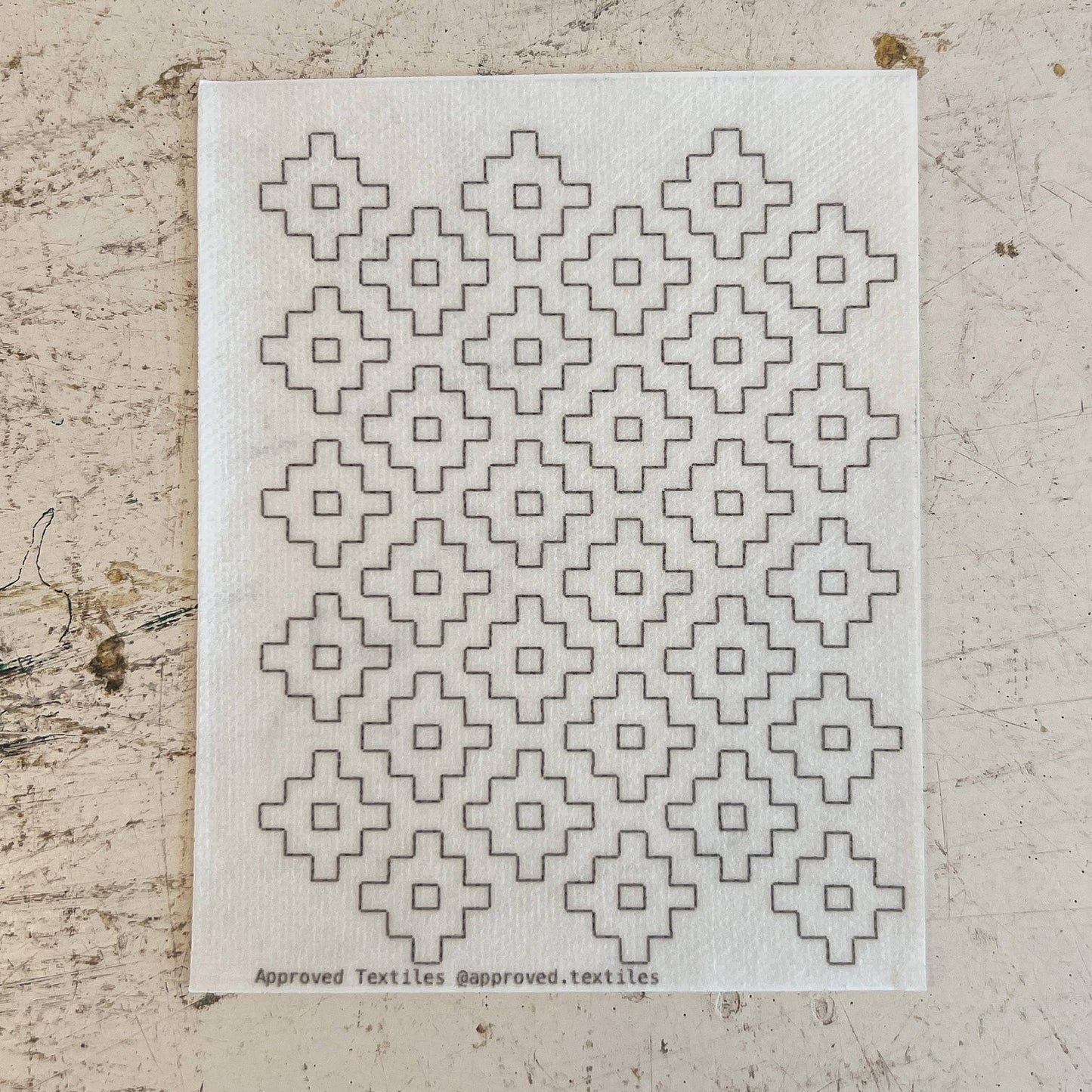 Persimmon Flowers - Minimal Mending + Embellishment Transfer — Visible Mending