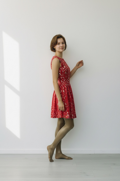 ASOS Petite Open-Back Dress size 4p