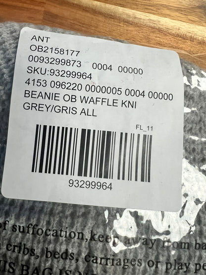 NWT Anthropologie Gray Beanie Hat