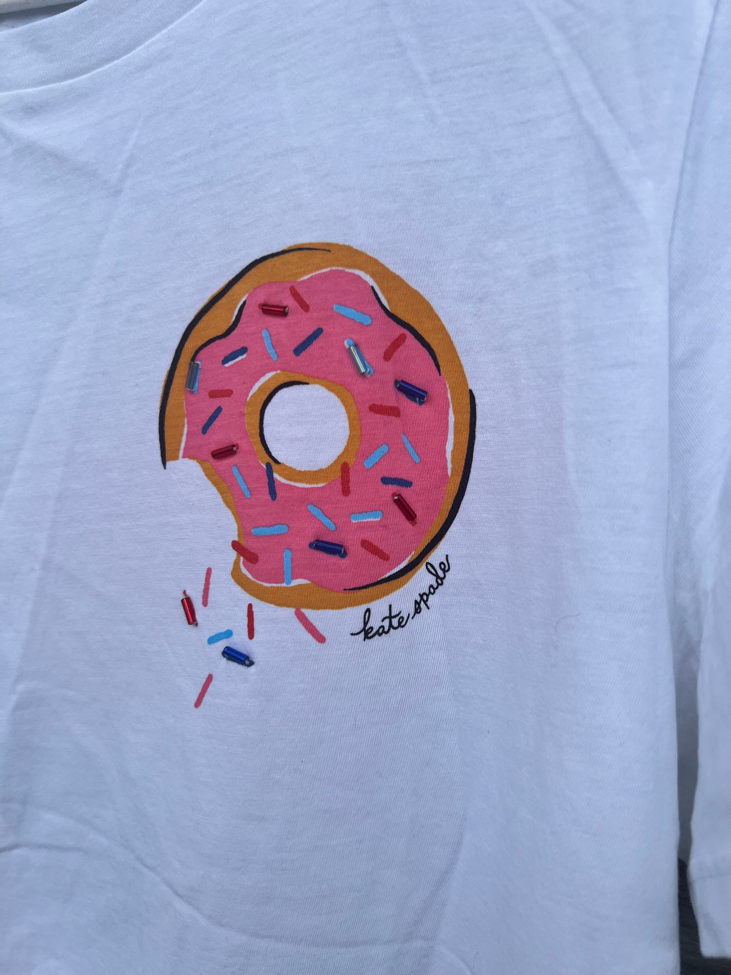 NWT Kate Spade “Coffee Shop” T-Shirt, size xl