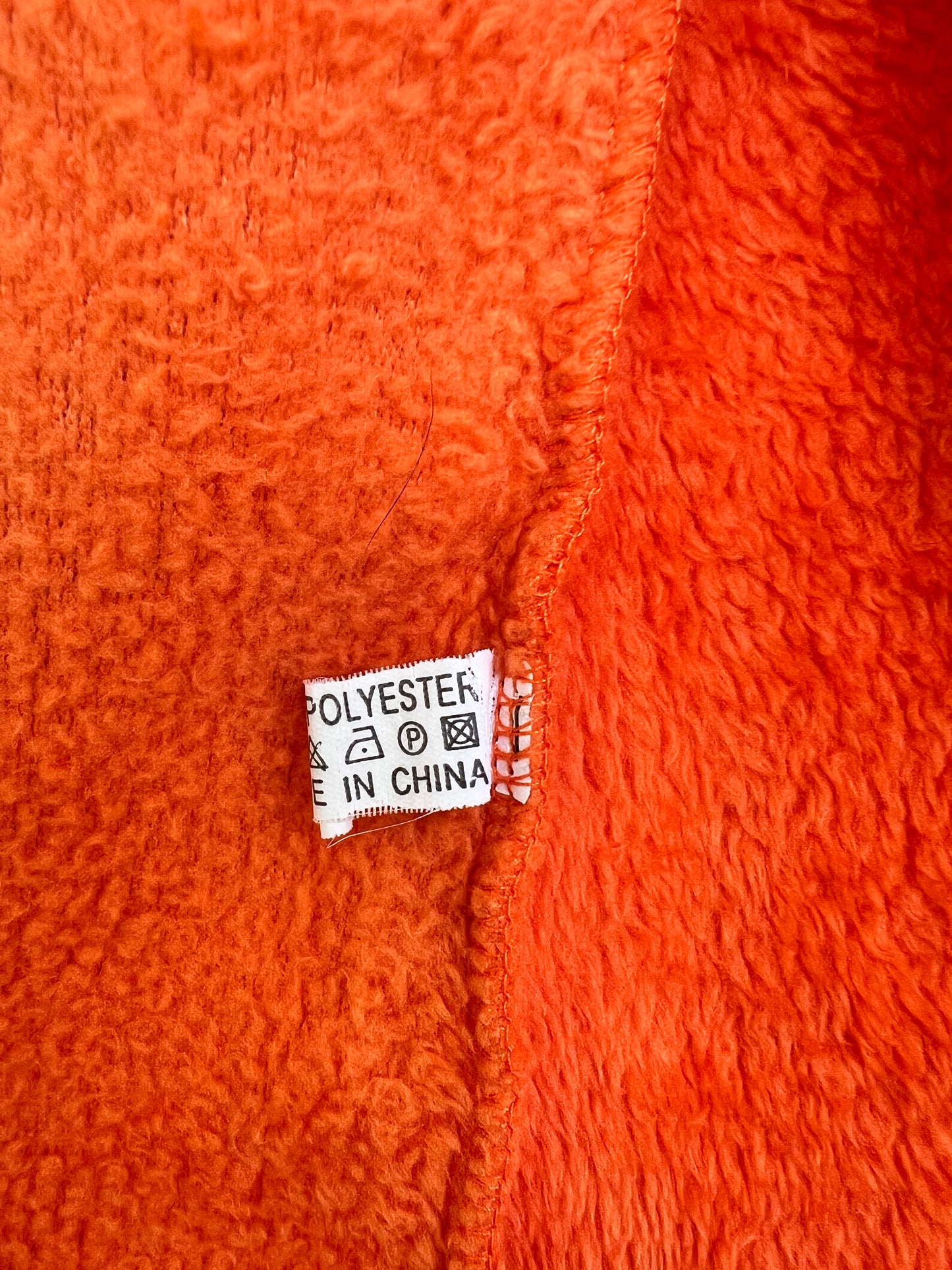 Dragon Ball Z Orange Fuzzy Children’s Bathrobe, Kids Size XS/S