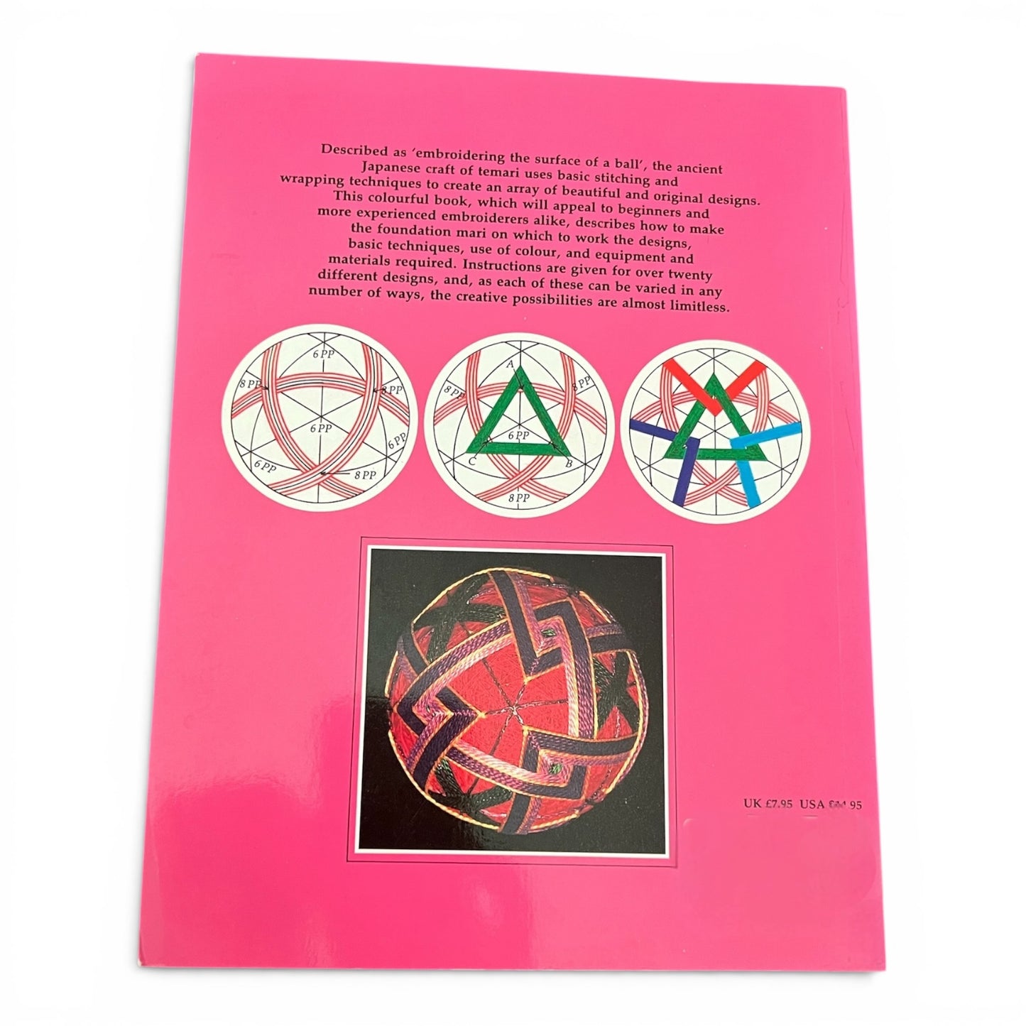 The Craft of Temari by Mary Wood | Book | Vintage Arts & Crafts