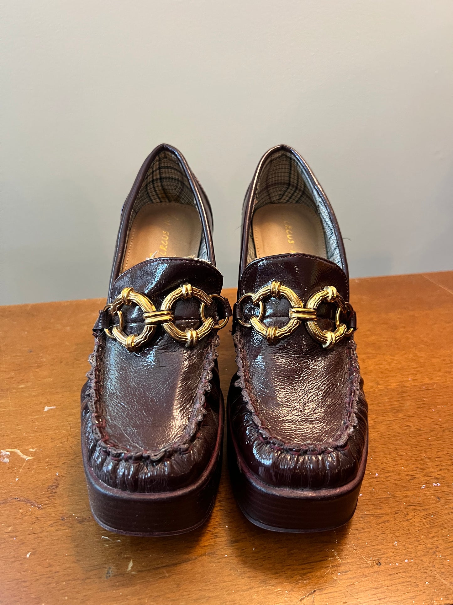 Circus NY Stacked Heel Loafers-size 6