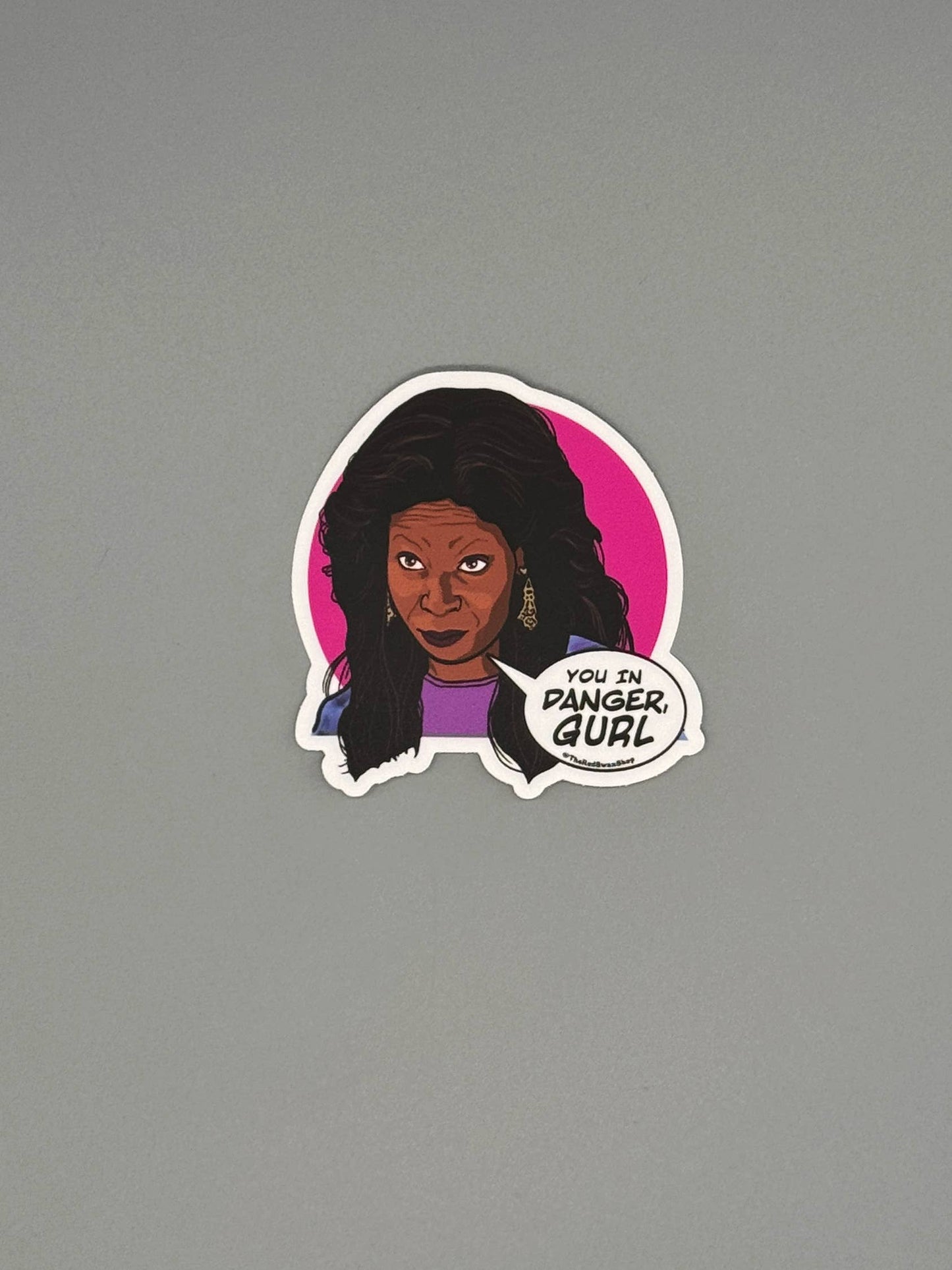 Vinyl Decal - Ghost - Oda Mae Brown - Sticker
