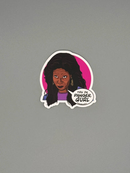 Vinyl Decal - Ghost - Oda Mae Brown - Sticker