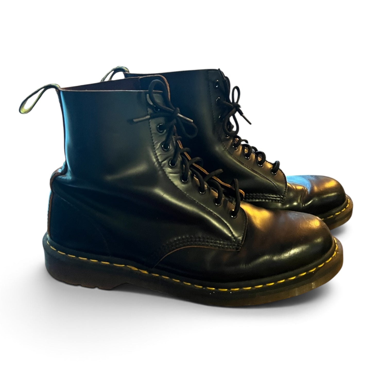 Vintage 90s Doc Martens 1460 *Made in England* Black Leather Boots UK 12/US Men 13