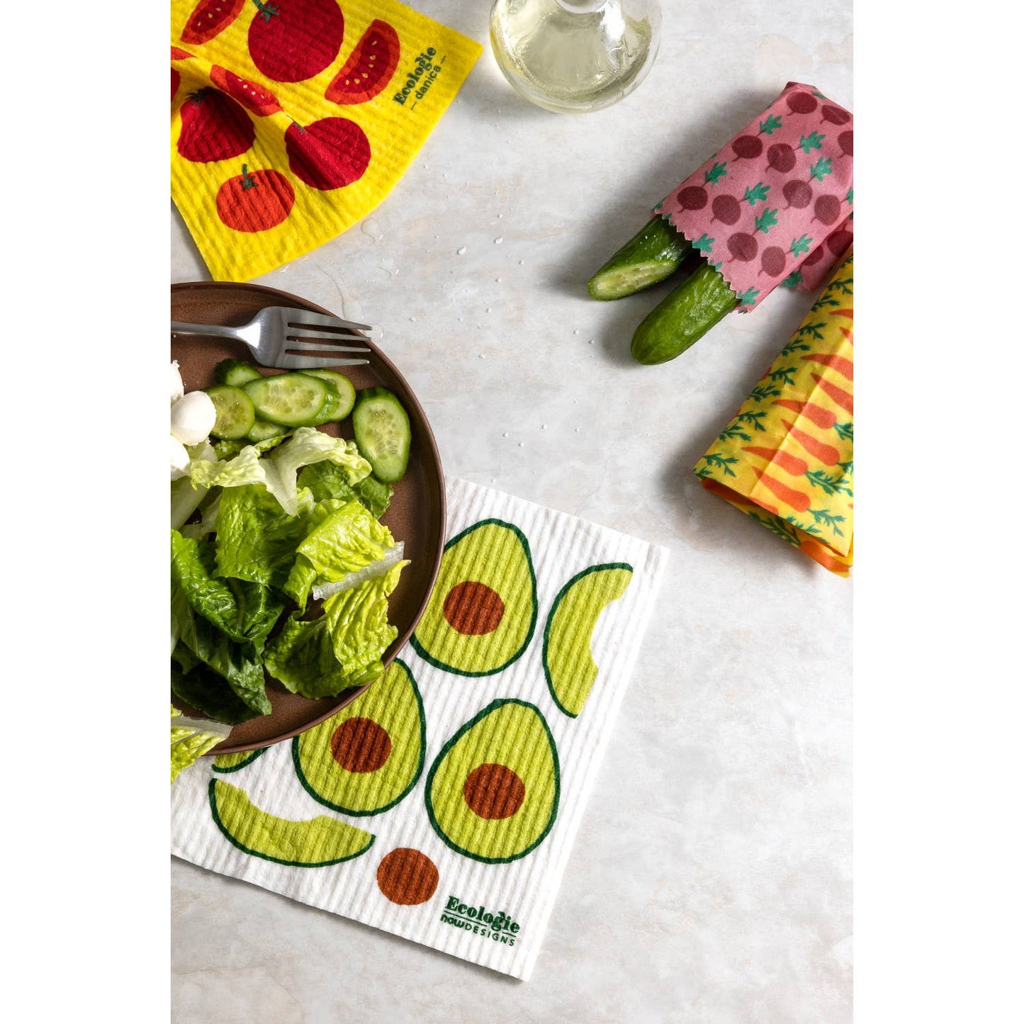 Avocados Swedish Dishcloth