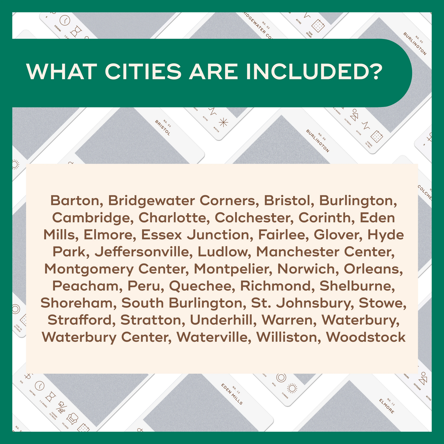 Vermont Adventure Bucket List