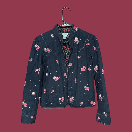Odille Anthropologie Floral Jacket size 4