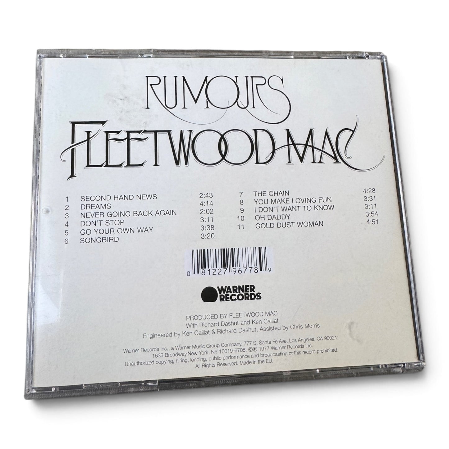 Fleetwood Mac - Rumours - CD - Pre-Owned