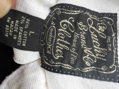 Lucky Brand White Studded Jean Jacket, size large