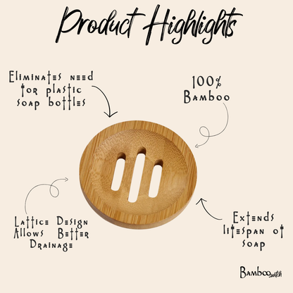 Bamboo Shower Steamer Circle Lift | Bestseller
