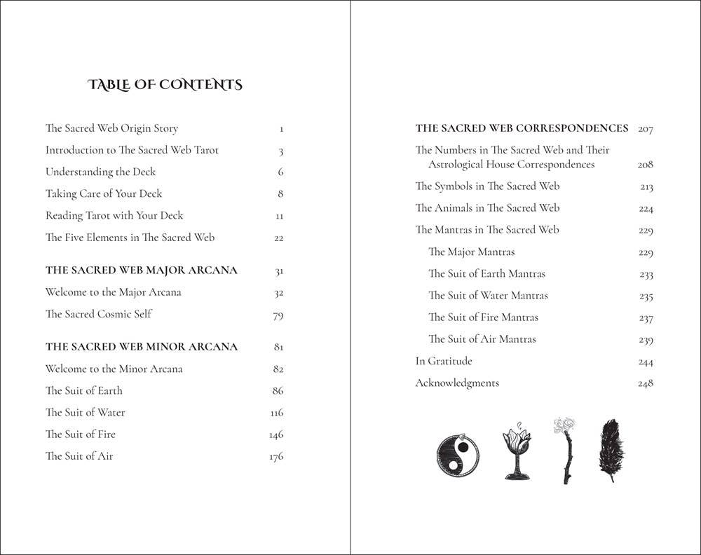 Sacred Web Tarot, The: Jannie Bui Brown