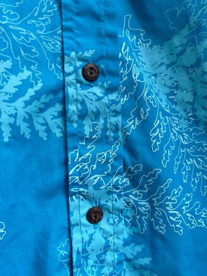 Vintage Authentic Men’s Aloha Shirt Made in Hawaii | T&L Muumuu Factory, Size XL