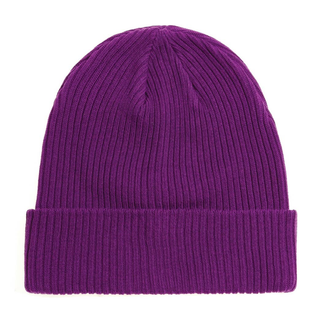 Unisex Cotton Knitted Beanies