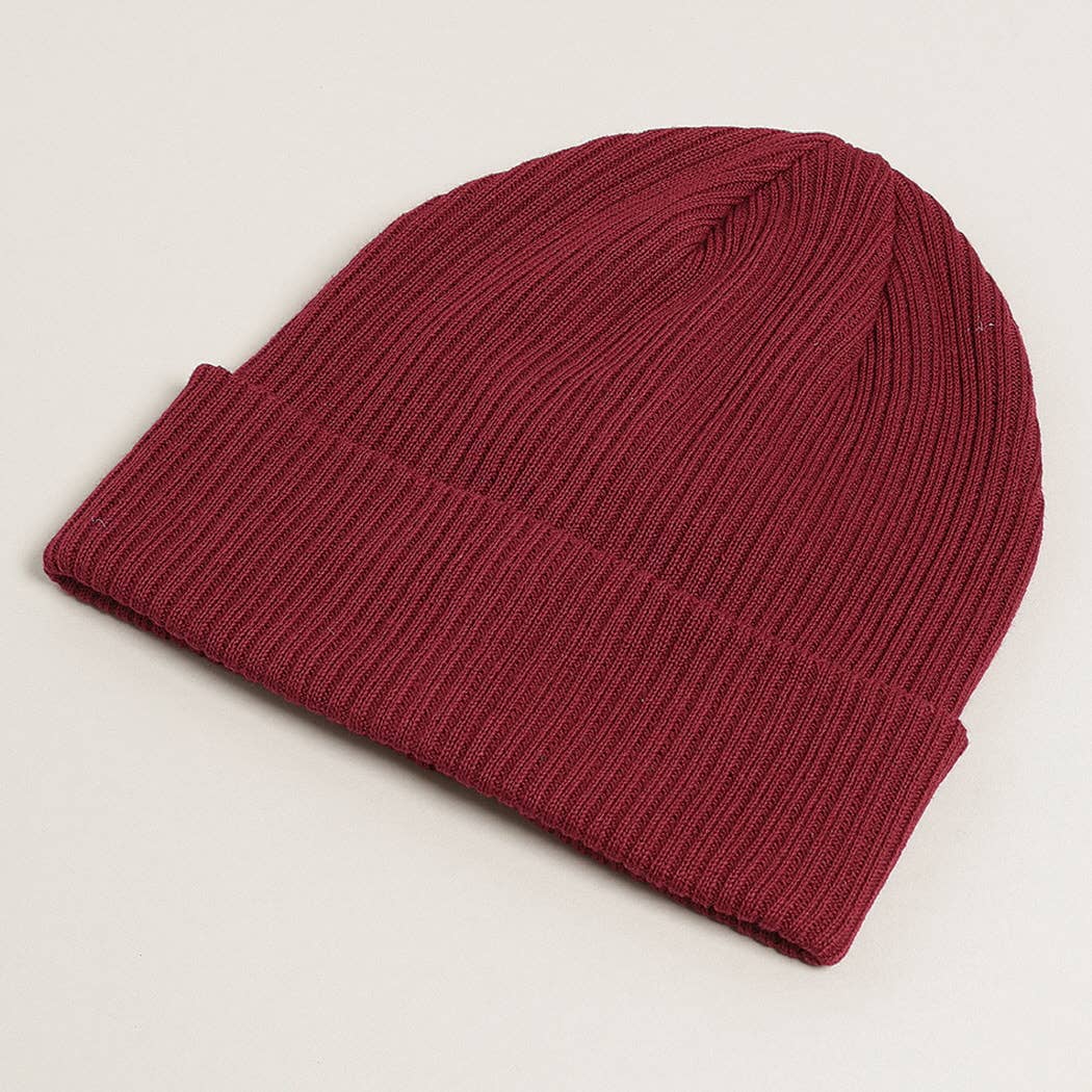 Unisex Cotton Knitted Beanies