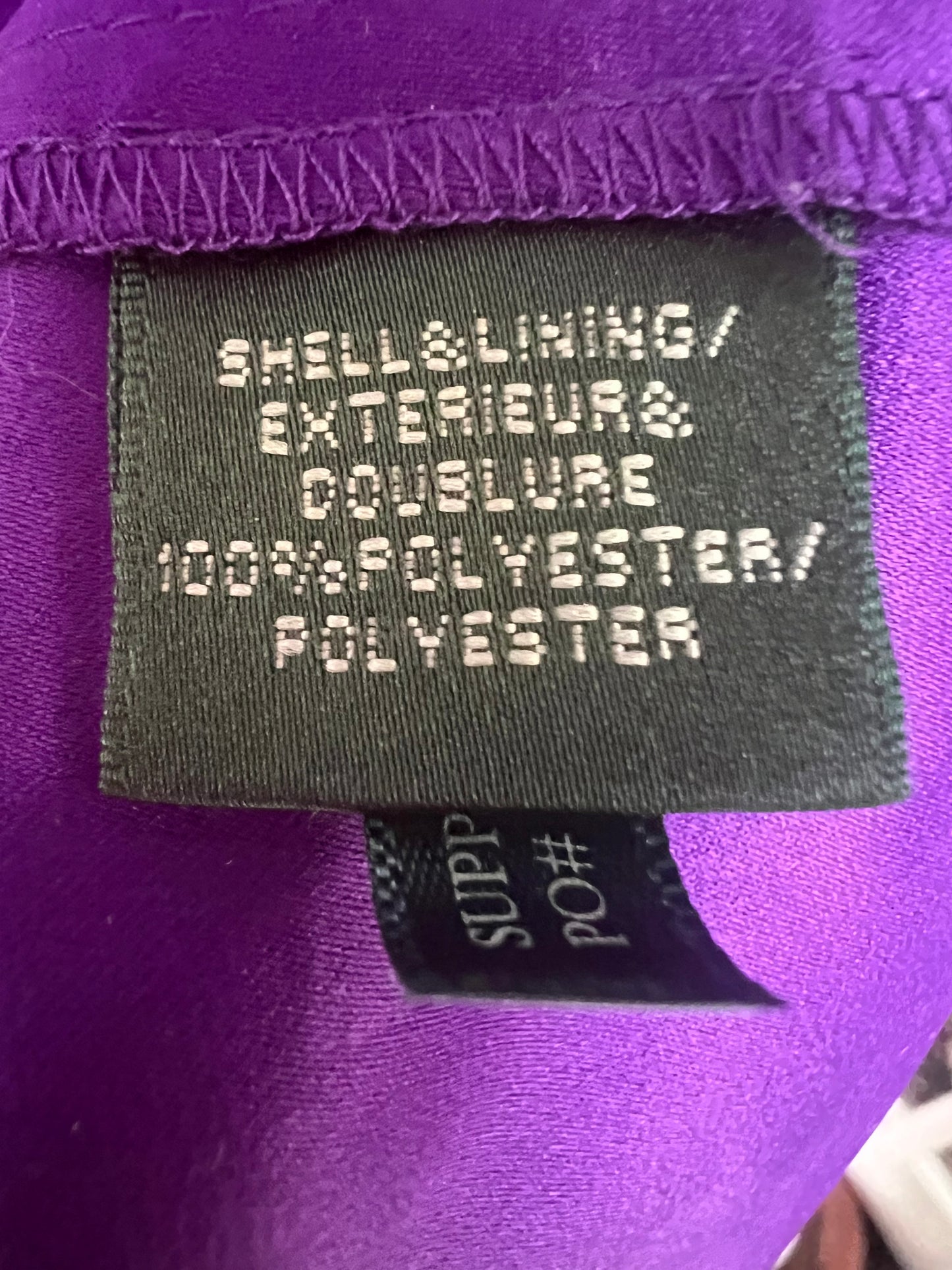 Ralph Lauren Evening Long Purple Halter Dress, Size 12
