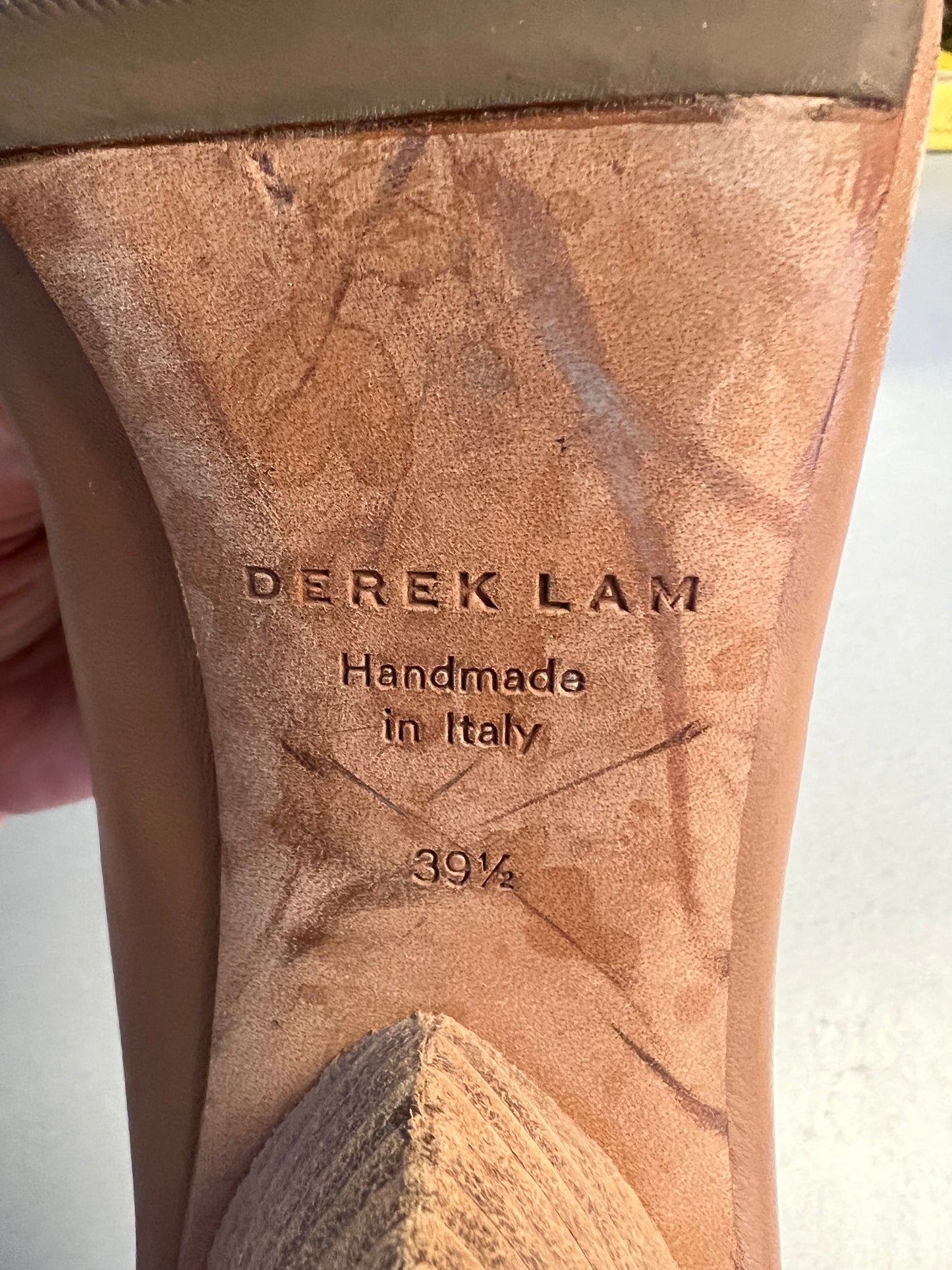 Derek Lam Lace-Up Mules, size 8.5