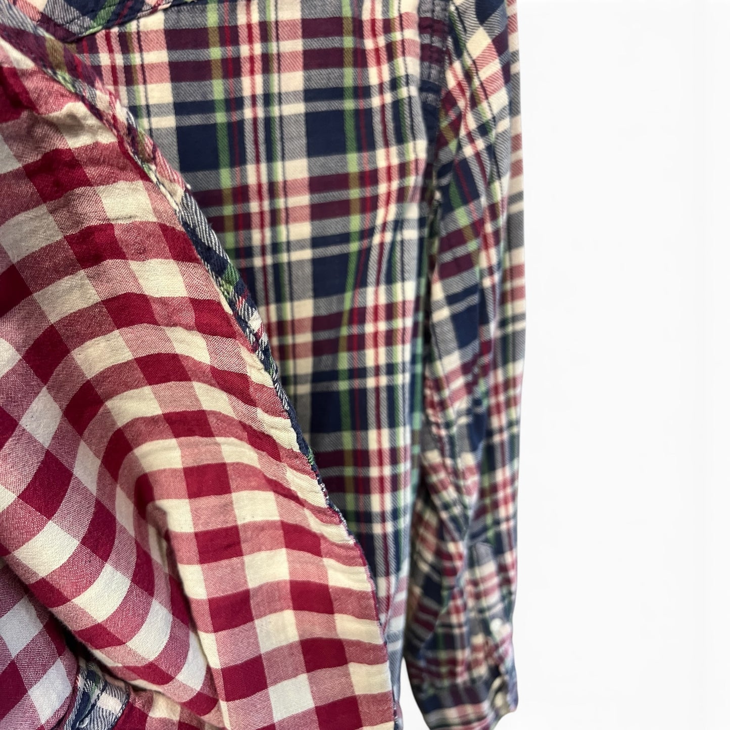 Vintage Y2K Ben Sherman Plaid Button Up Flannel Shirt, size s