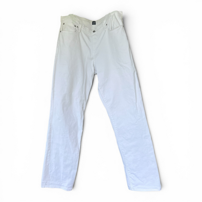Gap Classic Straight Women’s Denim White Jeans, As Is, Size 16 / 33