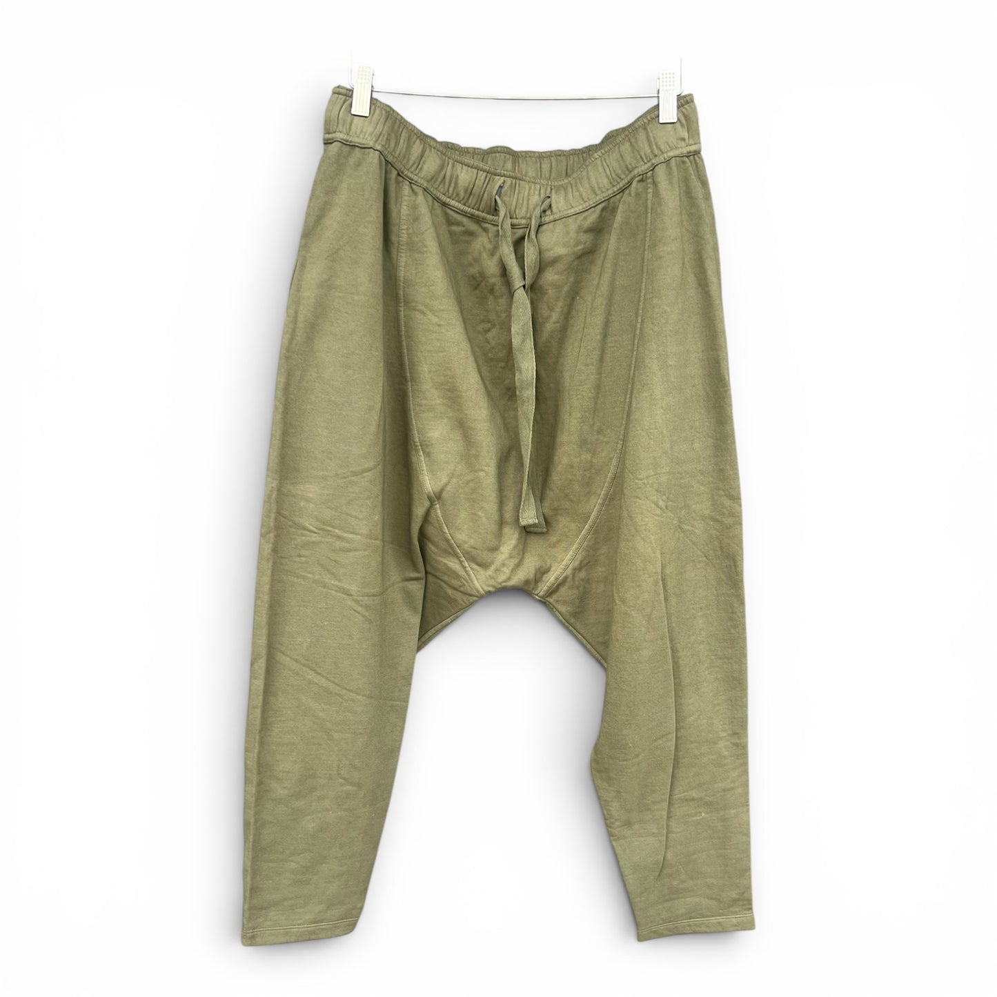 EUC Nicholas K || Olive Green Slouch Harem-Style Pants, size xl