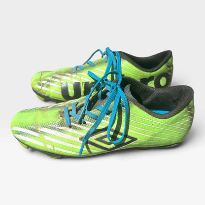 Umbro Kids Soccer Cleats, Bright Green, Pre-Owned, Size 1.5