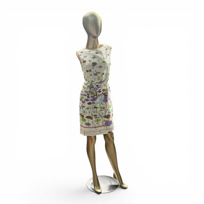 Morelove The Authentic Couturier True Vintage Silk 60s Shift Dress, Size XS/S