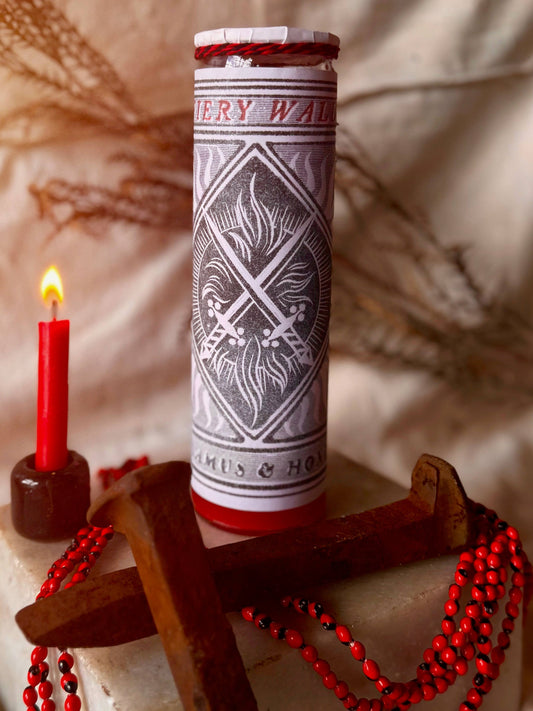 Fiery Wall of Protection 7-Day Fixed Candle