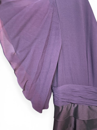 Adrianna Papell Purple Cocktail Dress, Size 14