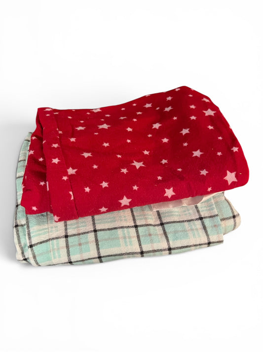 Two Pairs of Flannel Pajama Pants, Pockets!, size xl