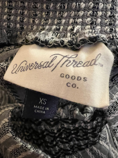 Universal Thread Gray/White Striped Jumpsuit, size xs