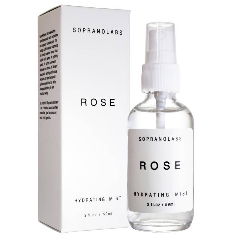 Rose Hydrating Mist || Organic Face Toner