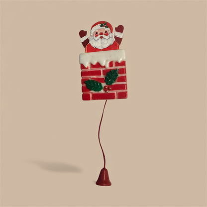 Pop-Up Vintage Santa Brooch/Pin