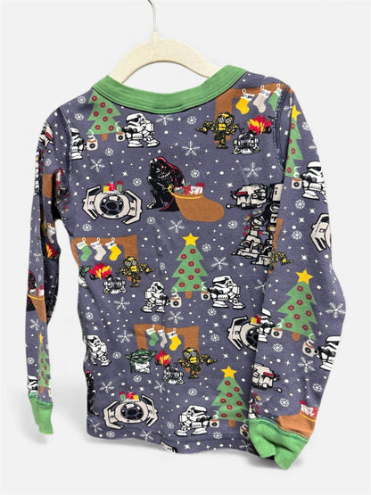 Hanna Andersson Kids Christmas Star Wars Pajamas, size 5