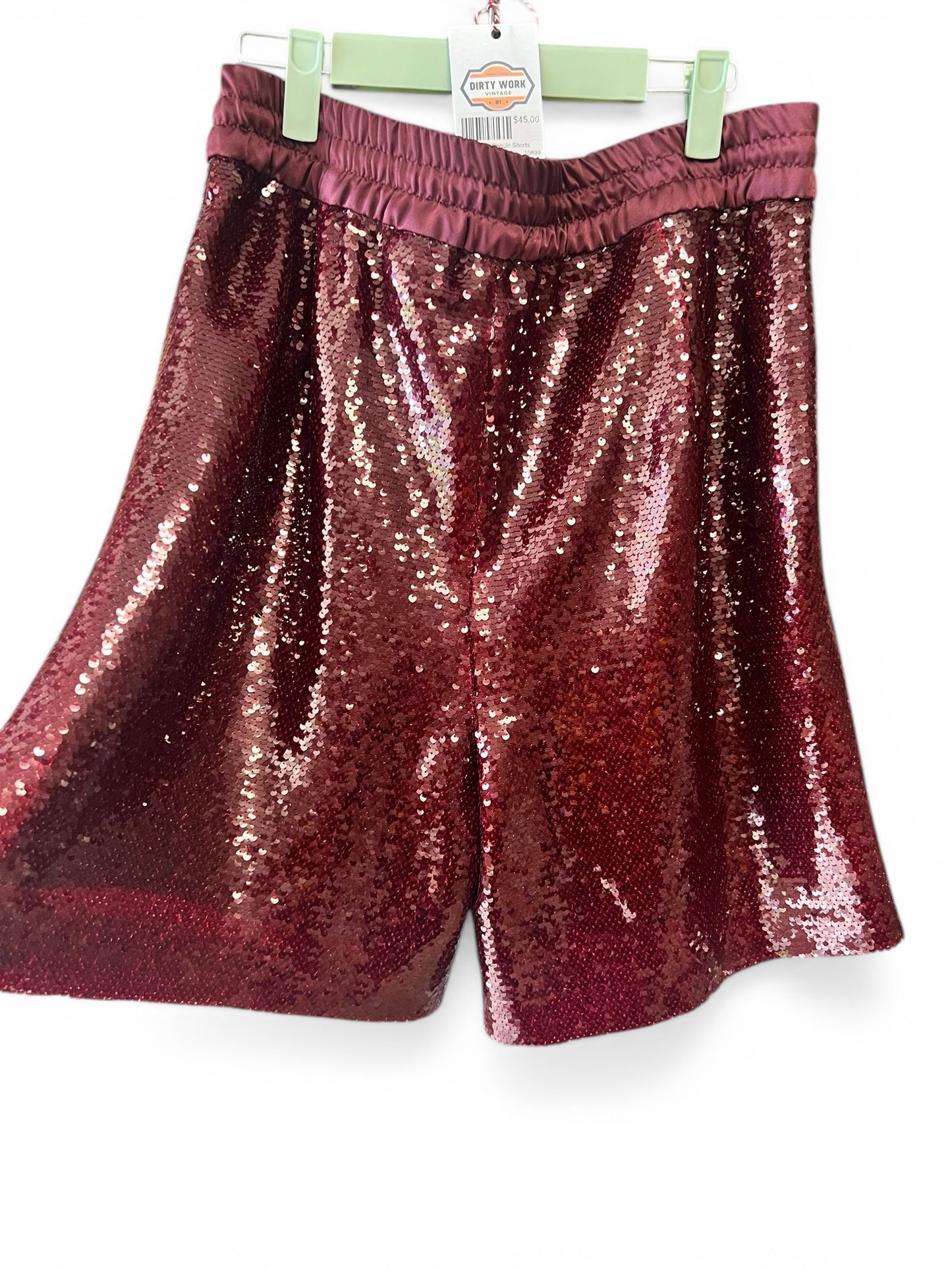 Zara Sequined Basketball Shorts, size XL (or L)