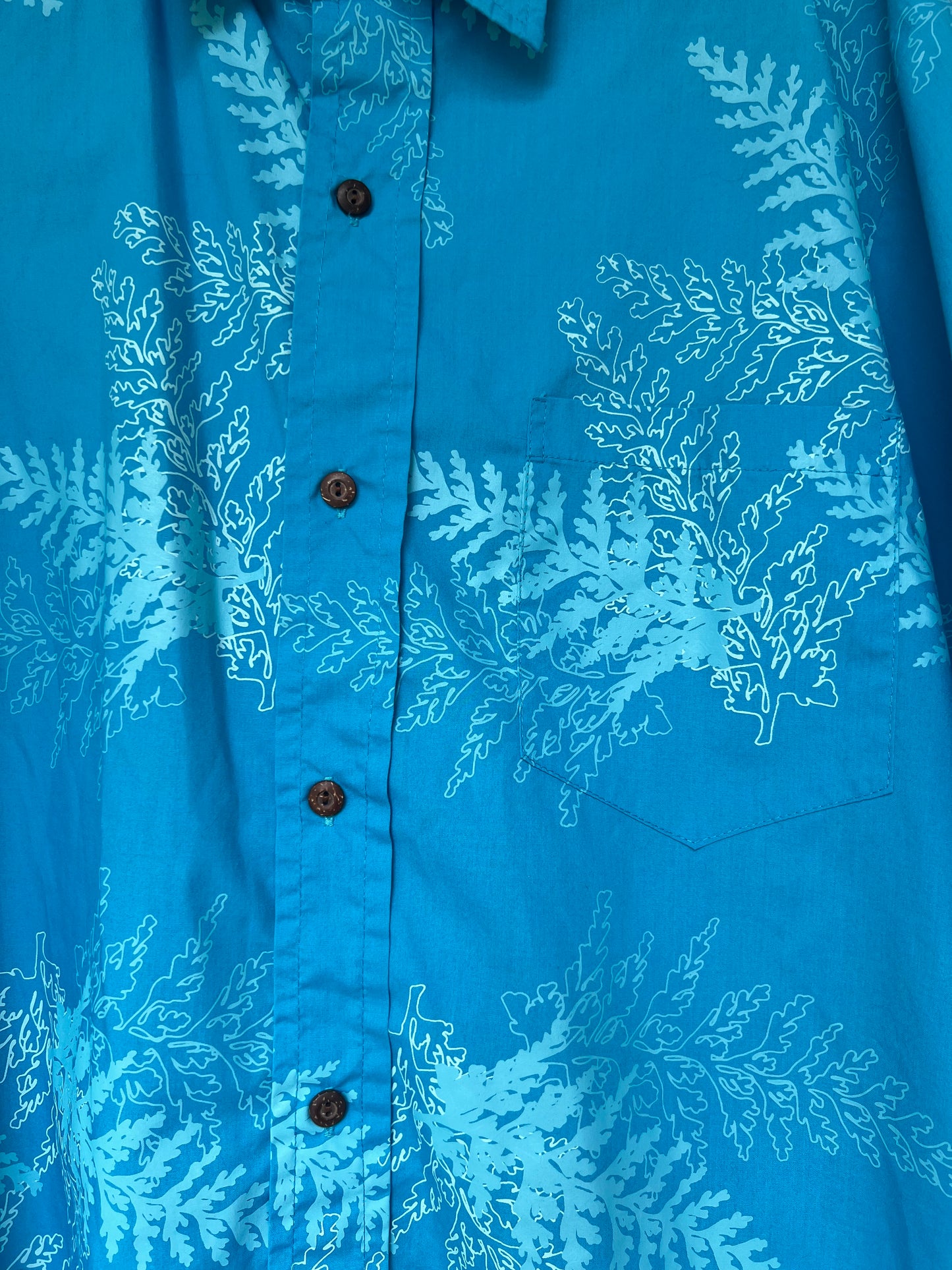 Vintage Authentic Men’s Aloha Shirt Made in Hawaii | T&L Muumuu Factory, Size XL