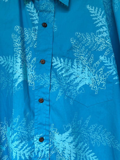 Vintage Authentic Men’s Aloha Shirt Made in Hawaii | T&L Muumuu Factory, Size XL