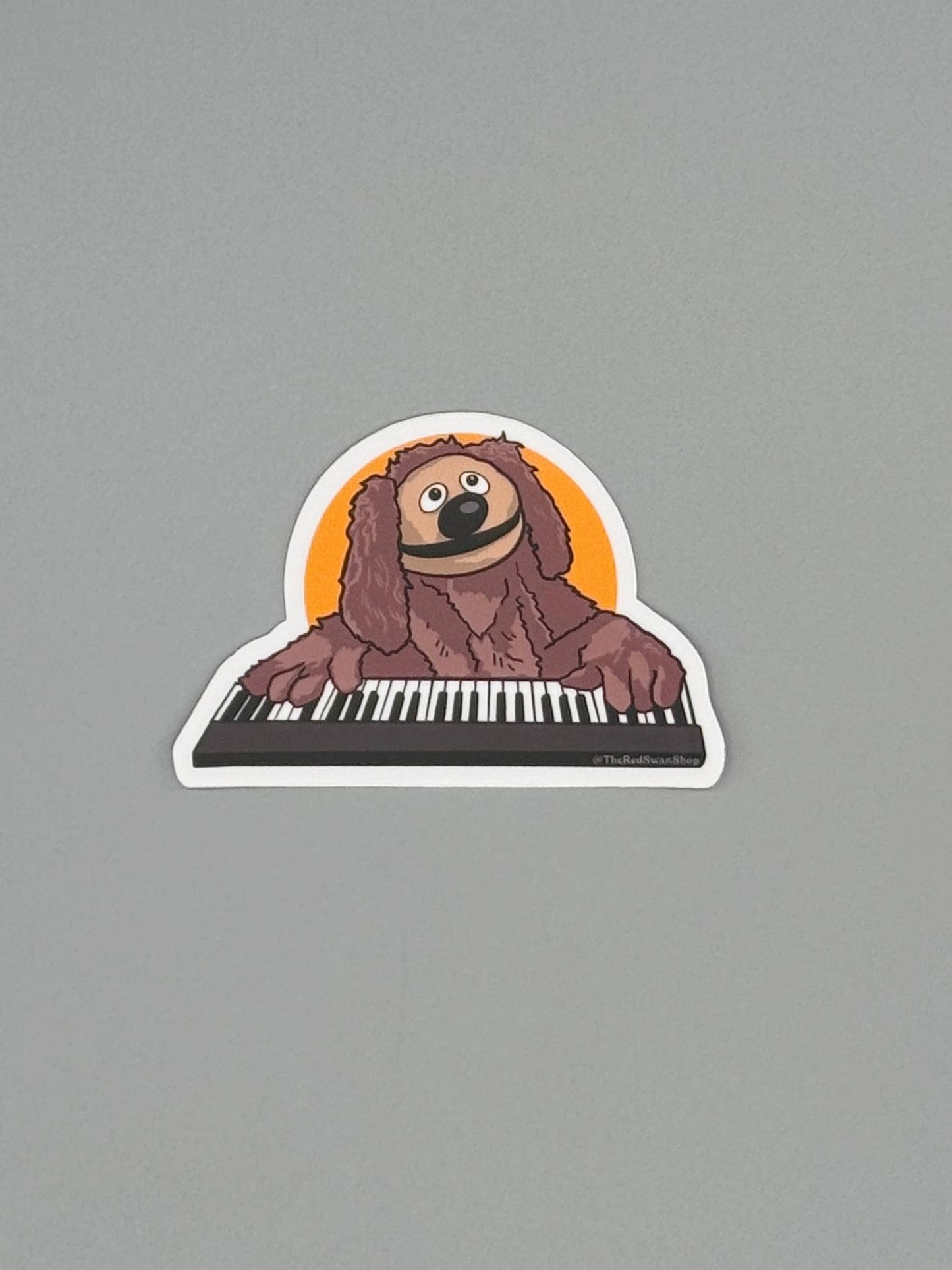 Vinyl Decal - The Muppets - Rowlf Sticker