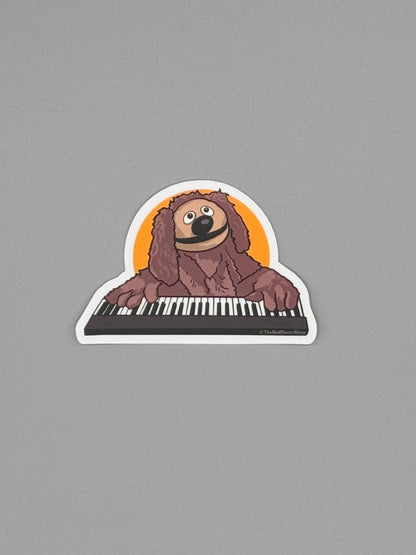 Vinyl Decal - The Muppets - Rowlf Sticker