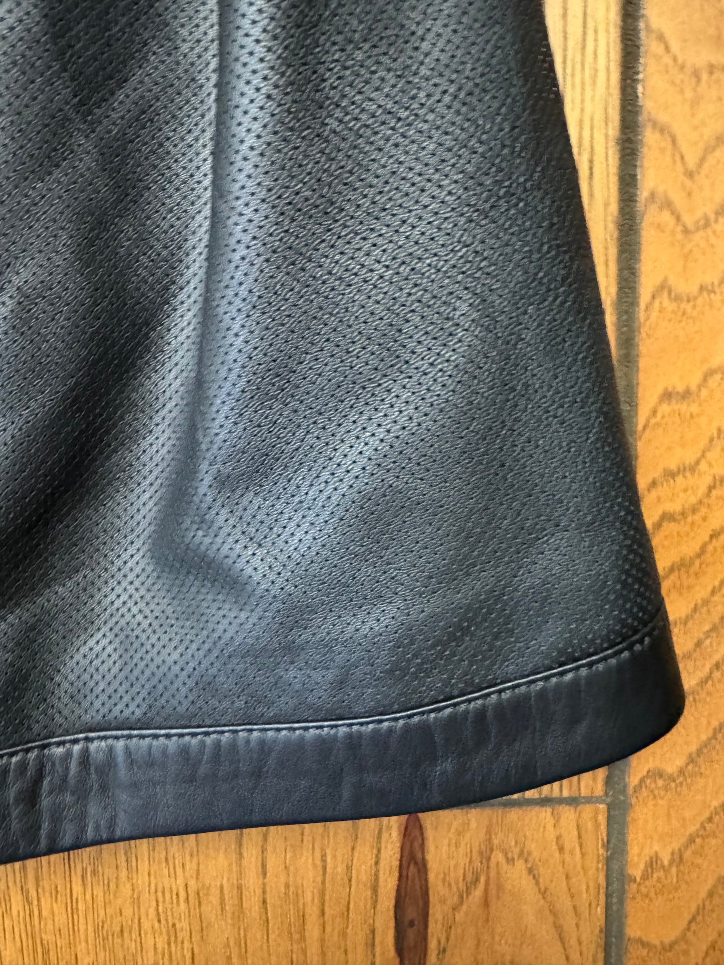 Anine Bing Leather T-shirt - size xs