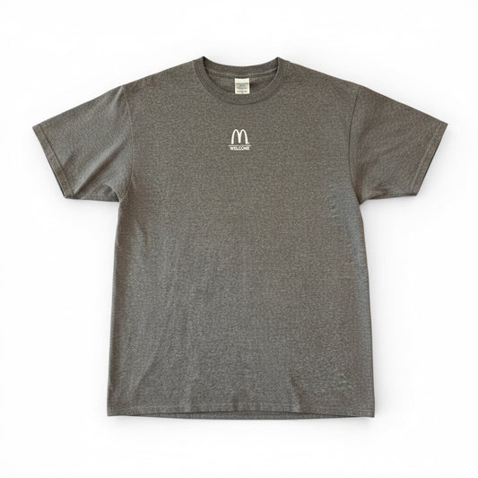 Gray Vintage McDonalds “Welcome” T-Shirt, size large