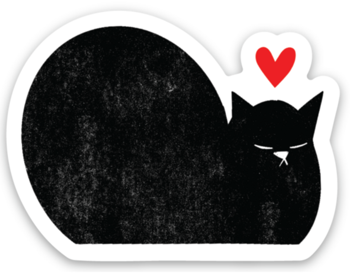 Mini Cat Loaf - Vinyl Sticker