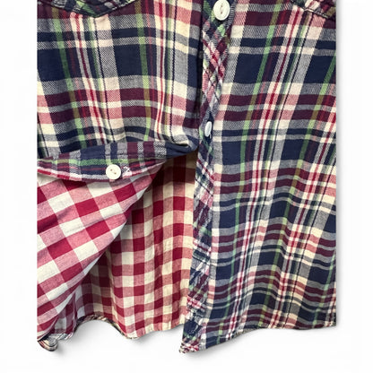 Vintage Y2K Ben Sherman Plaid Button Up Flannel Shirt, size s