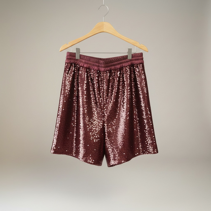Zara Sequined Basketball Shorts, size XL (or L)