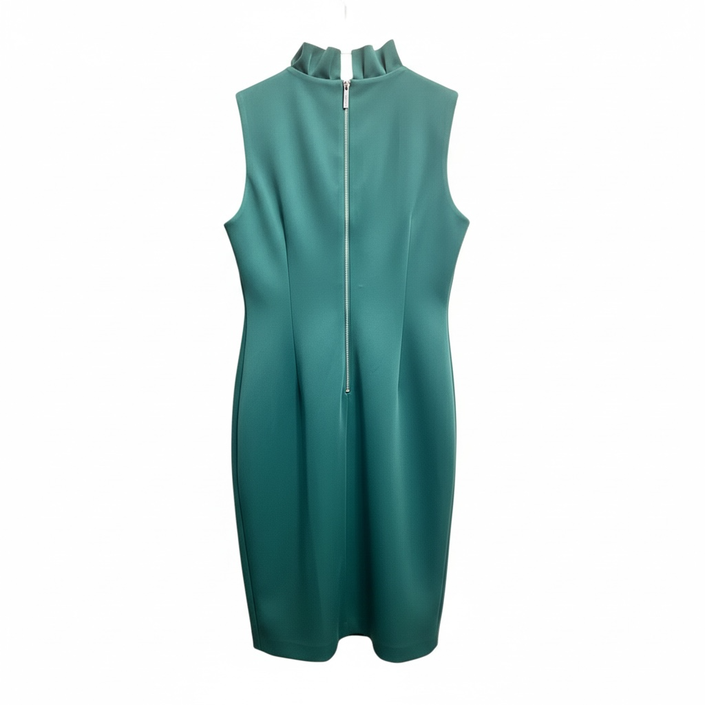 Calvin Klein Emerald Green Wiggle Dress, size 10