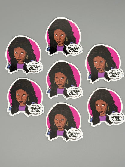 Vinyl Decal - Ghost - Oda Mae Brown - Sticker