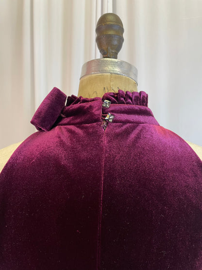 NWT Ted Baker Burgundy Velvet Dress, size 5